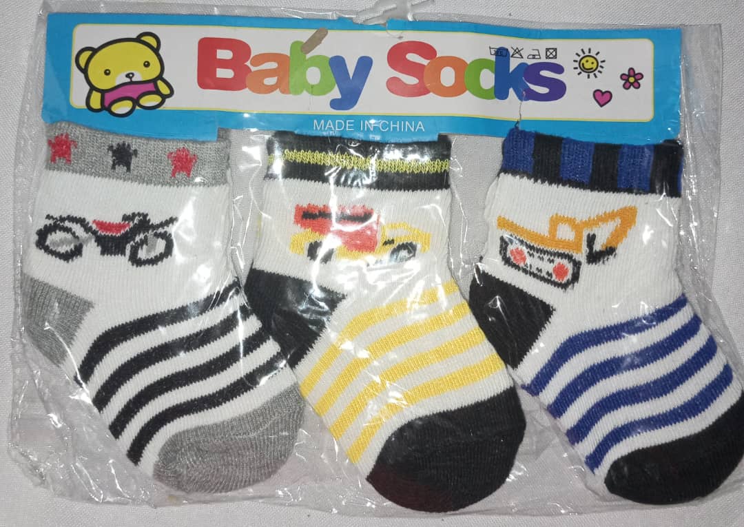 3in1 Baby Stylish Socks | GOM7d