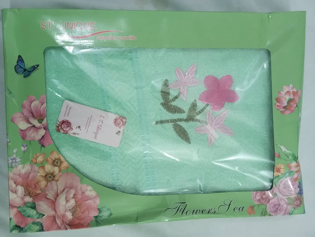 2in1 Baby ST. Unique Boutique Towel Series, Green| GOM16d