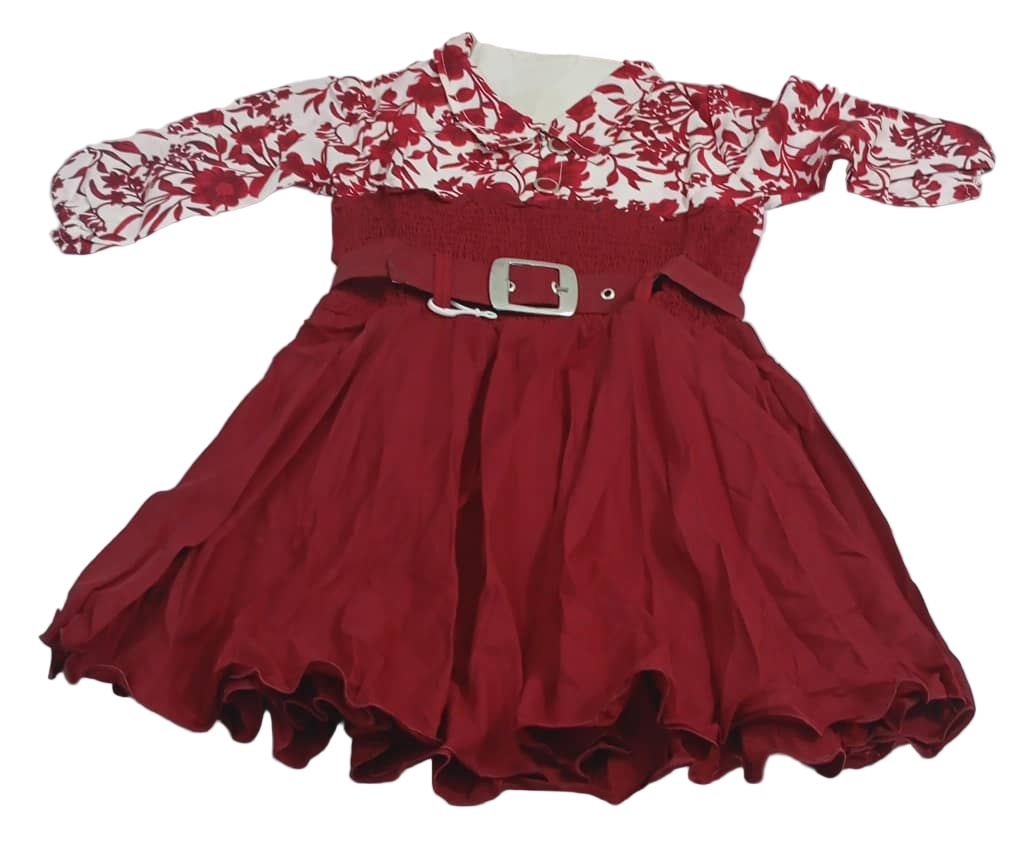 Beautiful Children Gown, Red | VBK3b