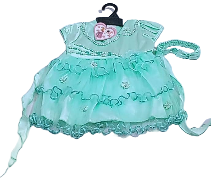 Fashion Children Gown, Green | VBK5a