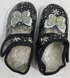Beautiful Shiny Baby Girls Shoe, Black | RSE7b