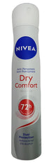 Nivea Dry Comfort Spray 200ML, White | KHE1a