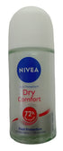 Nivea Dry Comfort Roll-on 50ML, White | KHE2a