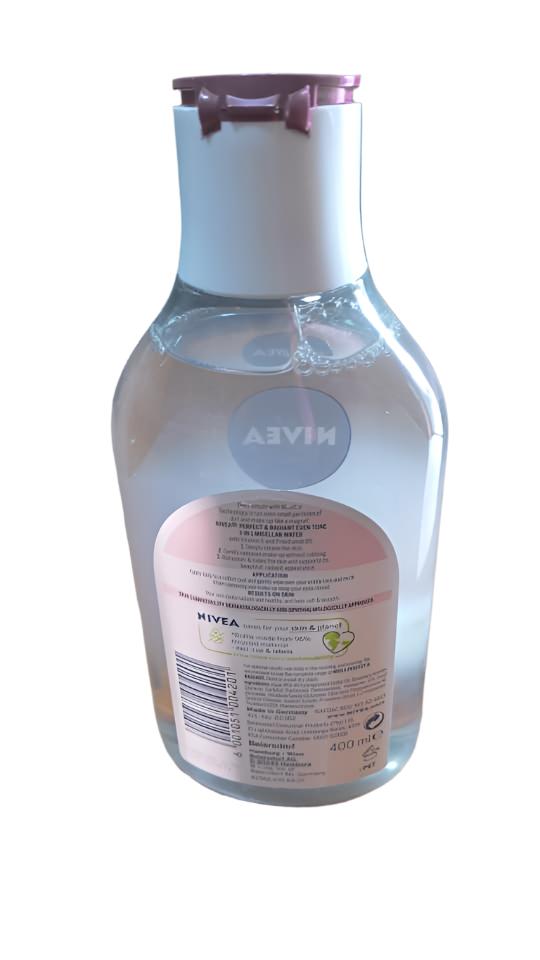 Nivea Perfect & Radiant Eventone 3in1 Micellar Water 400ML, purple | KHE6a