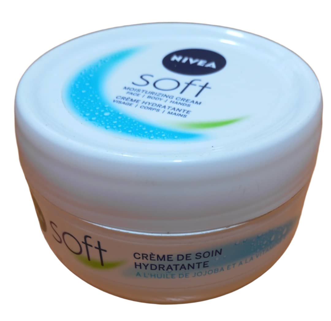 Nivea Soft Moisturizing Cream 200ML, White | KHE 9a