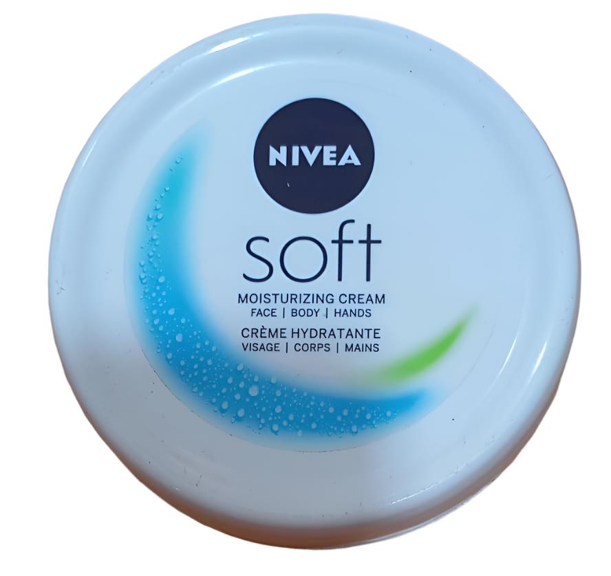 Nivea Soft Moisturizing Cream 200ML, White | KHE 9a