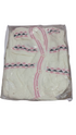 Baby Love Soft Sweater, White and Pink | GOM3a