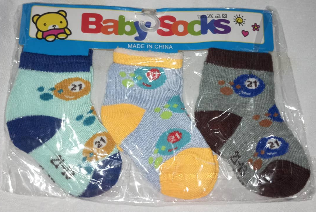 3in1 Baby Stylish Socks | GOM7b