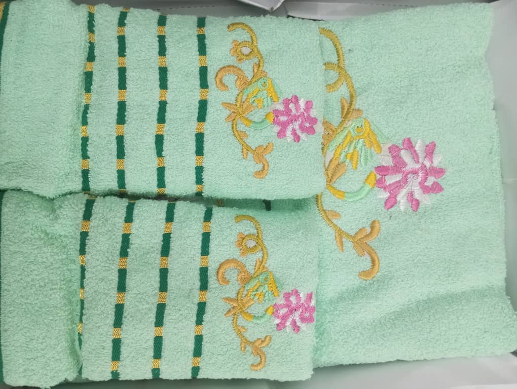 3in1 Baby ST. Unique Boutique Towel Series, Green| GOM16c