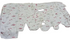 Lucky Star Overall 11in1 Unisex Cloth Matching Set for Baby (Coverall), White and Pink | GOM38a