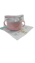 Honey Kids Plate and Spoon, Pink | GOM40b