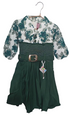 Beautiful Children Gown, Green | VBK3a