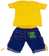 Up and Down Happy Days Baby Wear, Yellow | VBK12a
