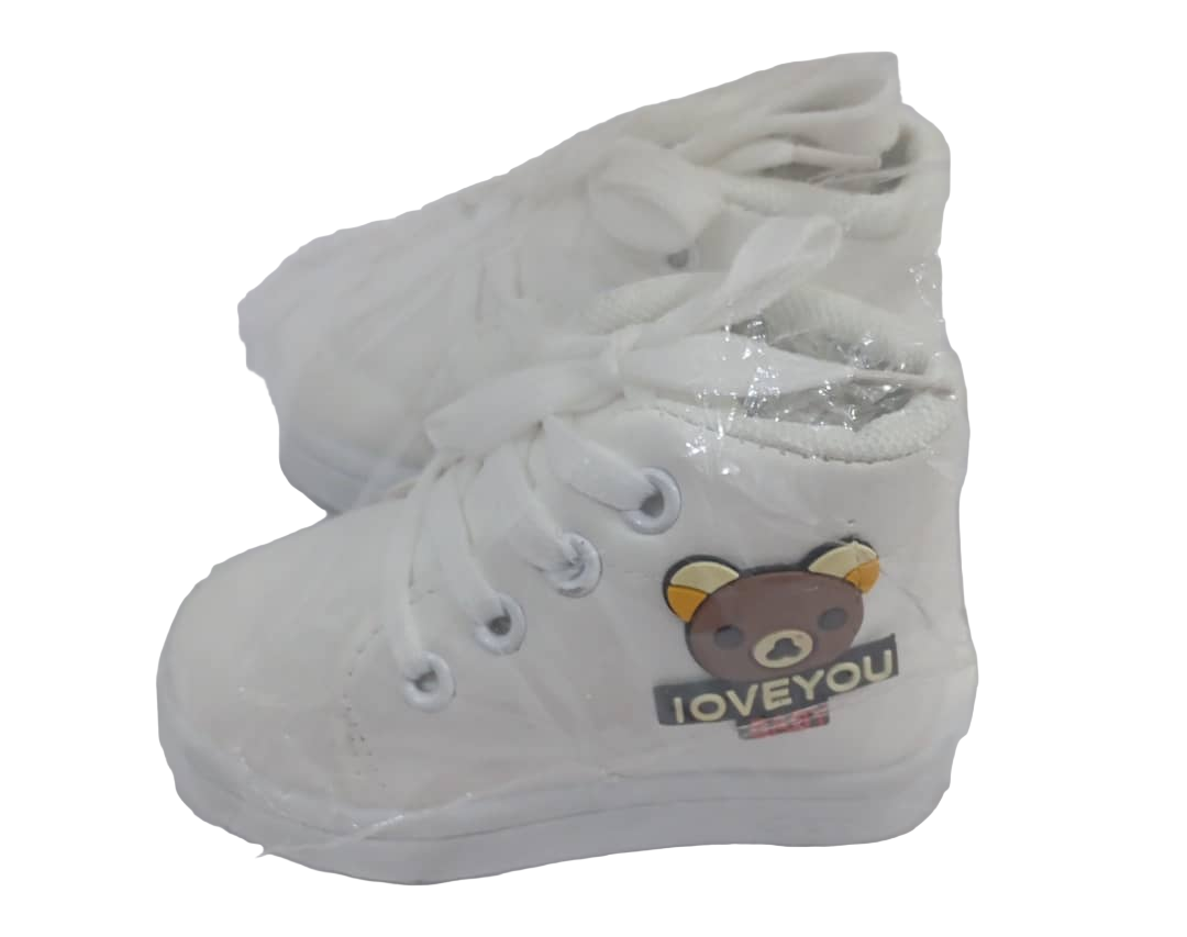 Beautiful I Love You Baby Sneakers Unisex, White | RSE12a