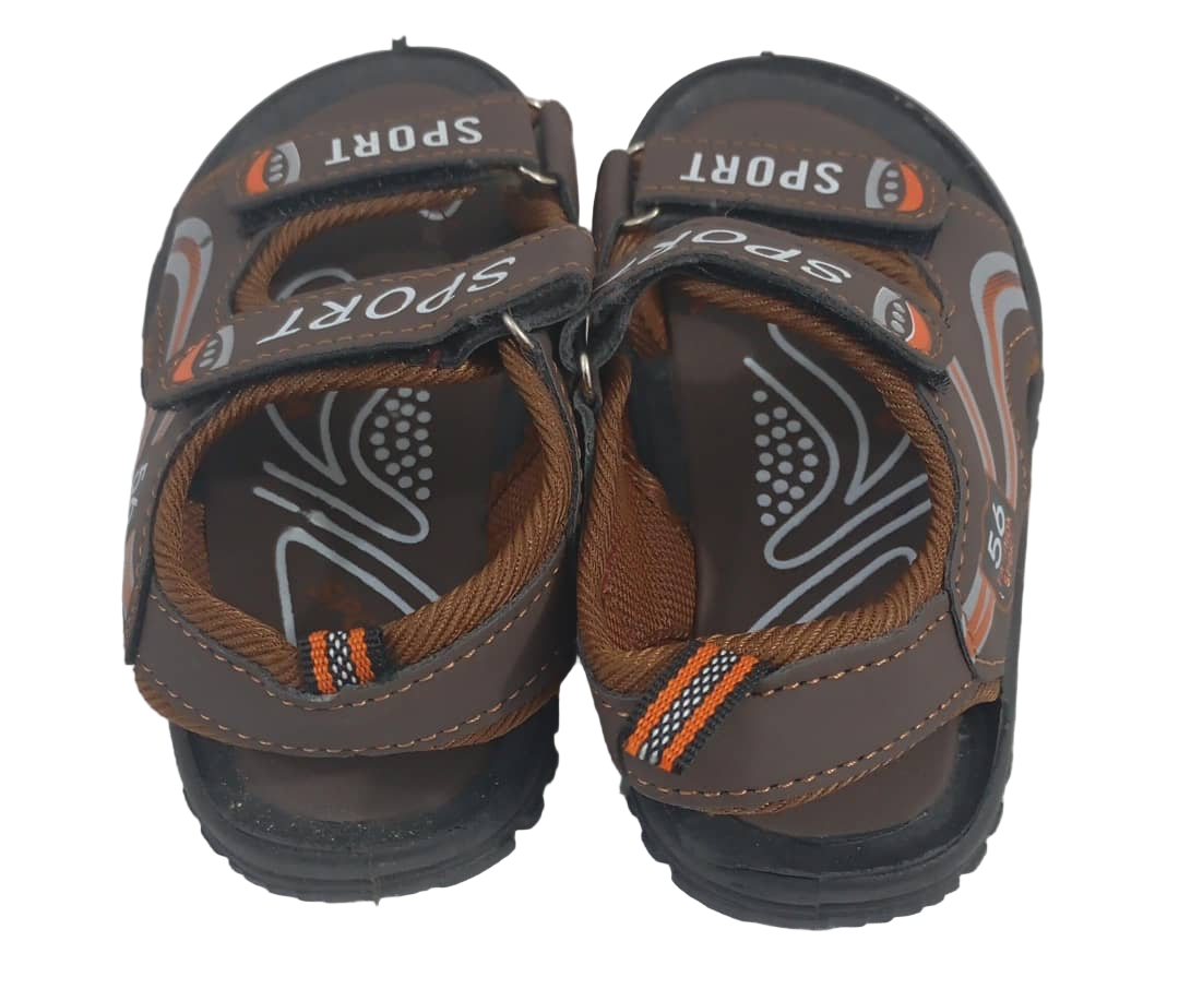 Unisex Fashion Sport Baby Sandals, Brown | RSE14a