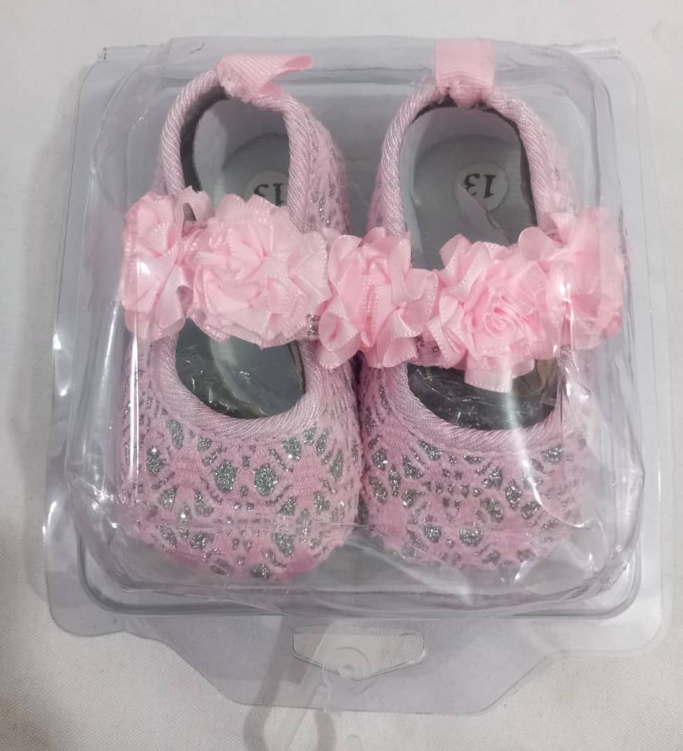 Soft Touch Girls Shoe, Pink | RSE5a