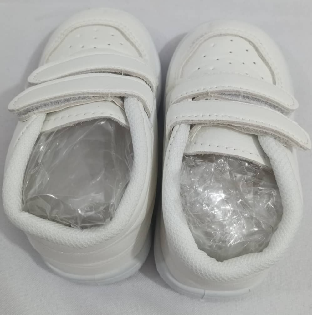 Beautiful White Unisex Canvas for Children, White | RSE9a