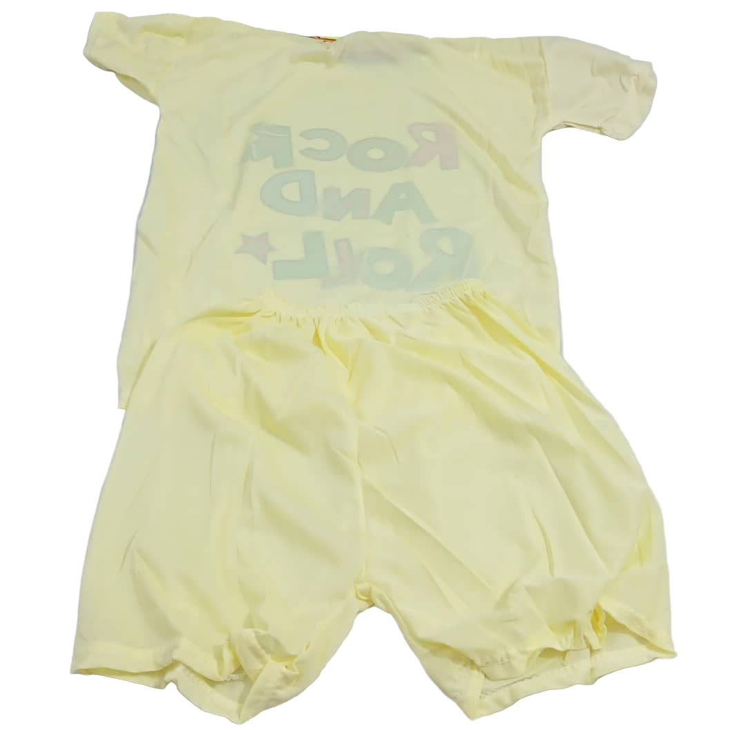 Up and Down Rock and Roll Boys Wear, Yellow | NBA1c