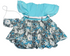 Elegant Minar Girls Dress, Blue | NBA7a