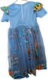 Elegant Big Girls Gown, Blue | MJO2a