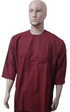 Luxury Matching Up and Down Senator Wear Set For Men, Ox Blood | KUA6a
