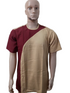 Affordable 2-Pieces Short Sleeve Senator Suit For Men, Carton and Ox blood | ENC55a