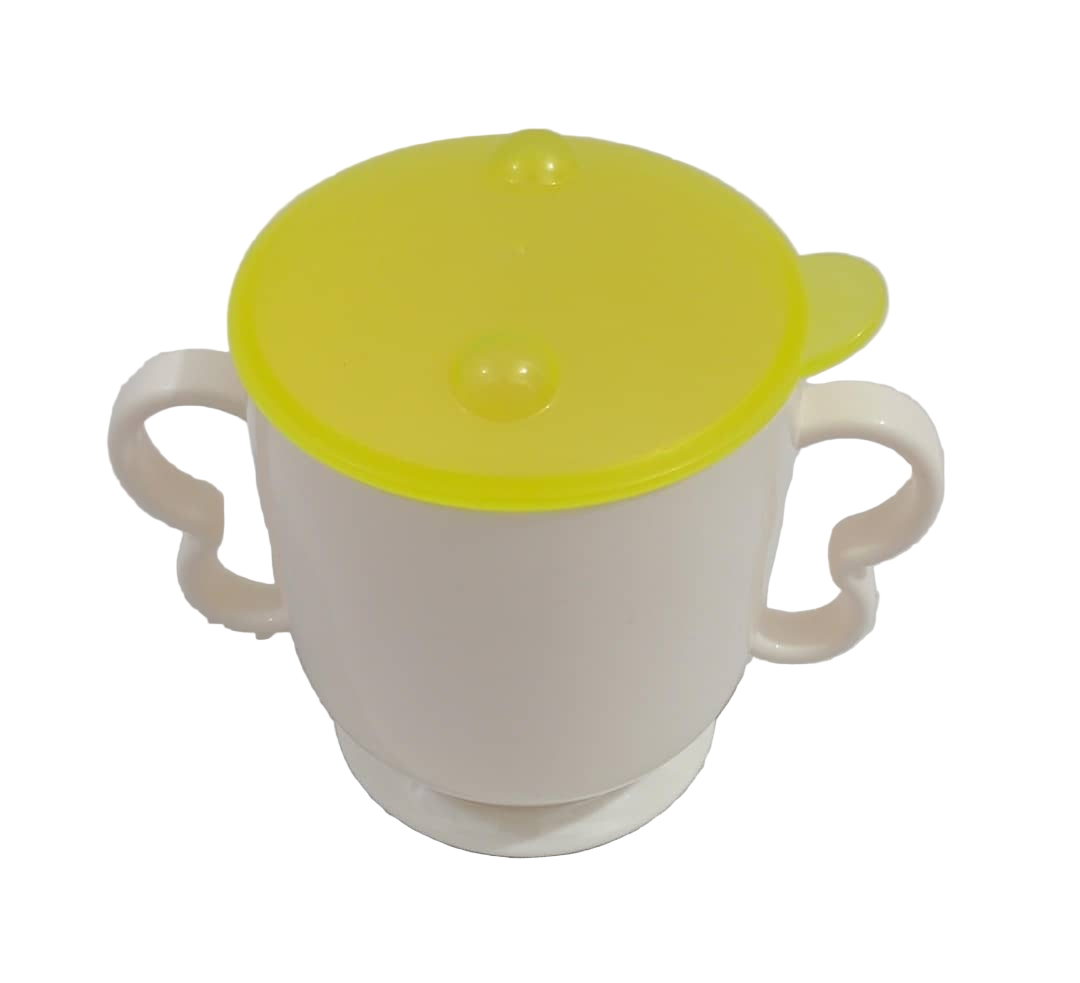 In Love with Love Baby White Cup with Yellow Cover| GOM29c