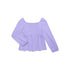 Wonder Nation Girls Smocked Eyelet Top with Long-Sleeves | WTWL1076XA
