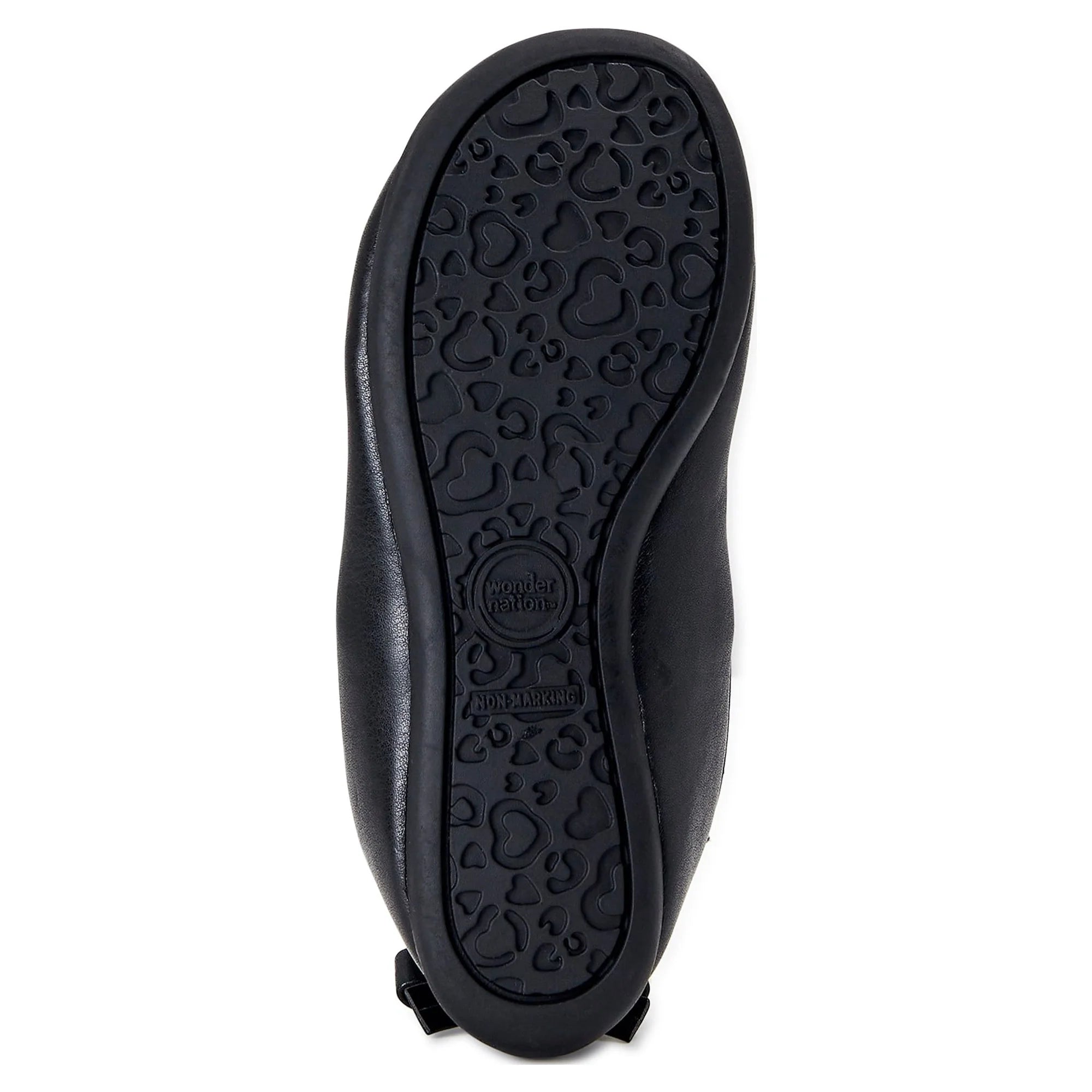 Wonder Nation Baby Girl Ballet Flat Dress Shoes, Sizes 2-6 | WTWL355XA