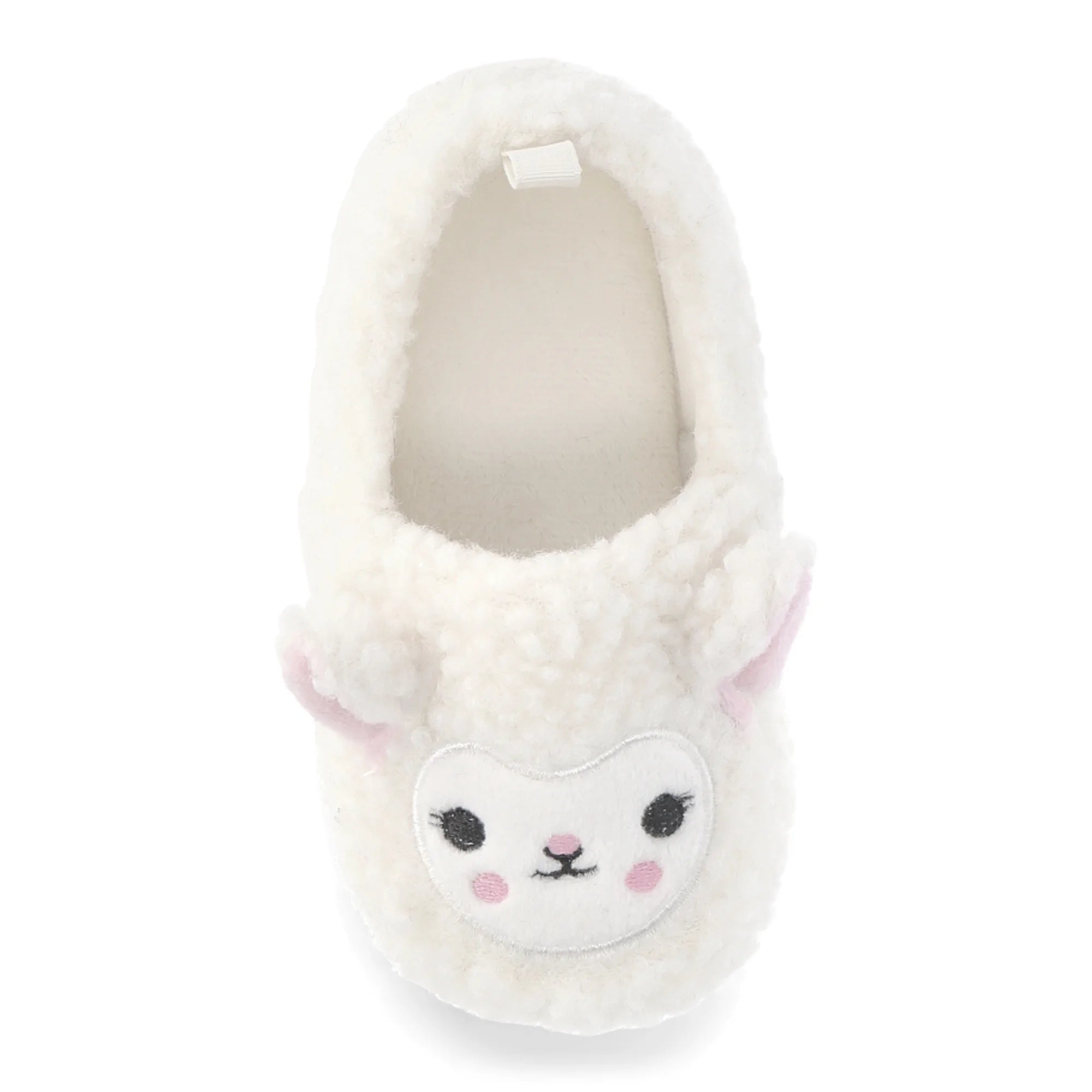 Wonder Nation Baby Girls Farm Animal Slippers, Sizes 2M-6M | WTWL373XA