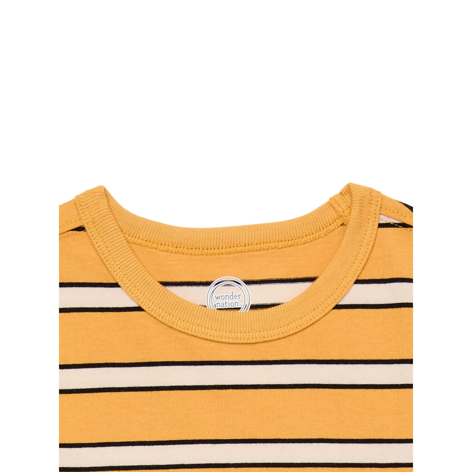Wonder Nation Boys Long Sleeve Stripe T-Shirt, Sizes 4-18 & Husky |  WTWL434XA