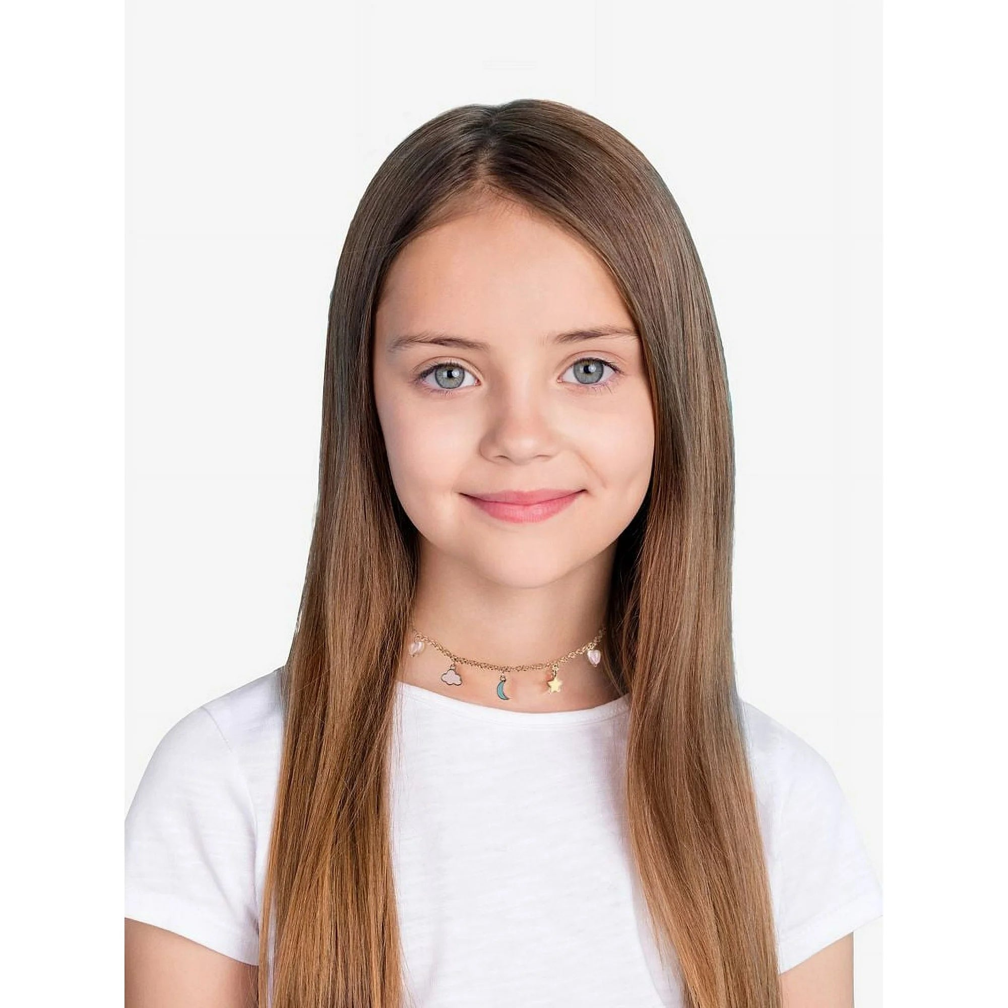 Wonder Nation Girls Choker Necklace Set, 5 Pieces |  WTWL612XA