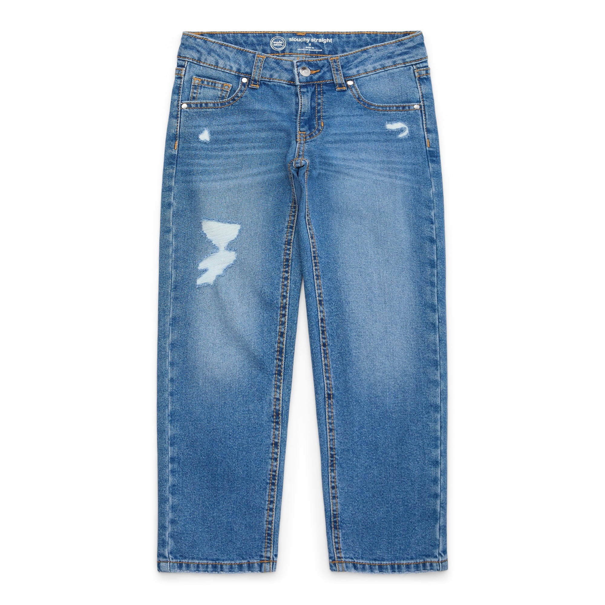 Wonder Nation Girls Fashion Jean, Sizes 4-18  |  WTWL785XA