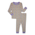 Wonder Nation Toddler Cotton Long Sleeve Sleep Tee and Pants Pajama Set, 2-Piece, Sizes 12M-5T  | WTWL727XA