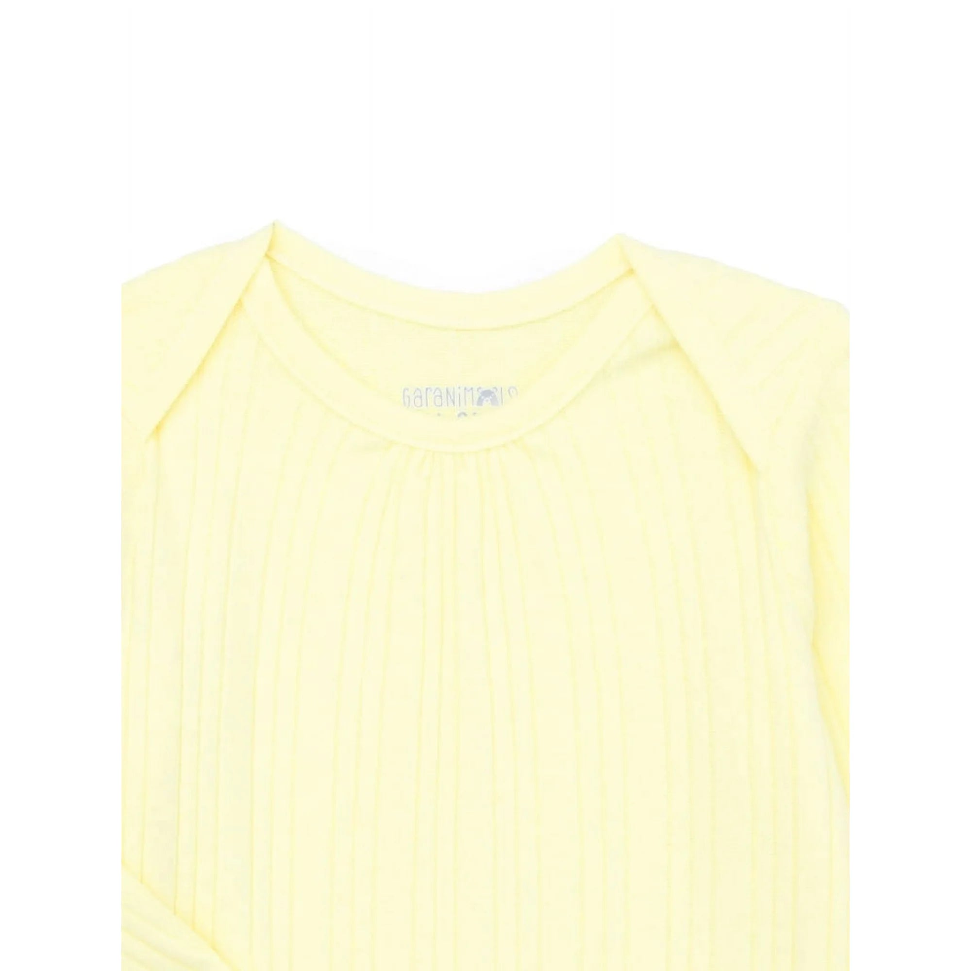 Garanimals Baby Girl Long Sleeve Hacci Rib Bodysuit, Sizes 0-24 Months |  WTWL820XA