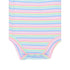 Garanimals Baby Girl Long Sleeve Striped Hacci Rib Bodysuit, Sizes 0-24 Months |  WTWL816XA