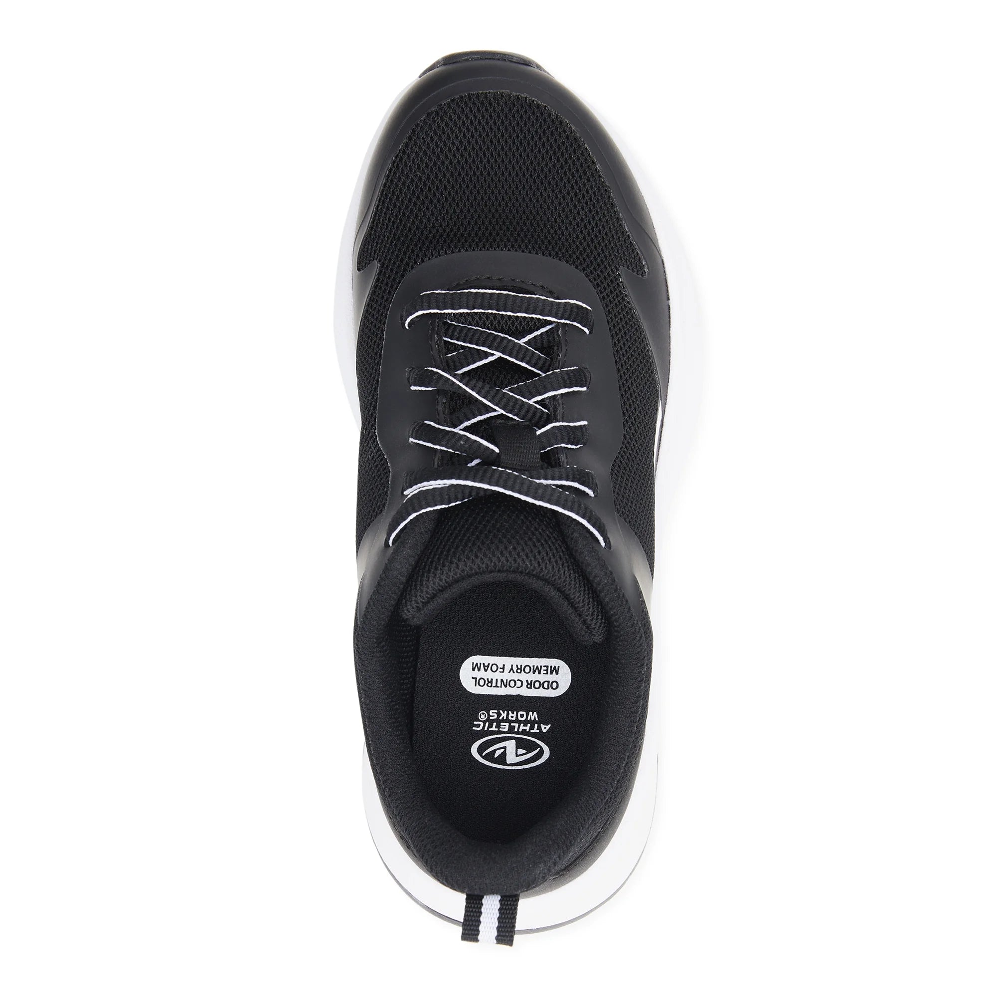 Athletic Works Little Girl & Big Girl Mesh Jogger Lace Up Sneakers |   WTWL1068XA