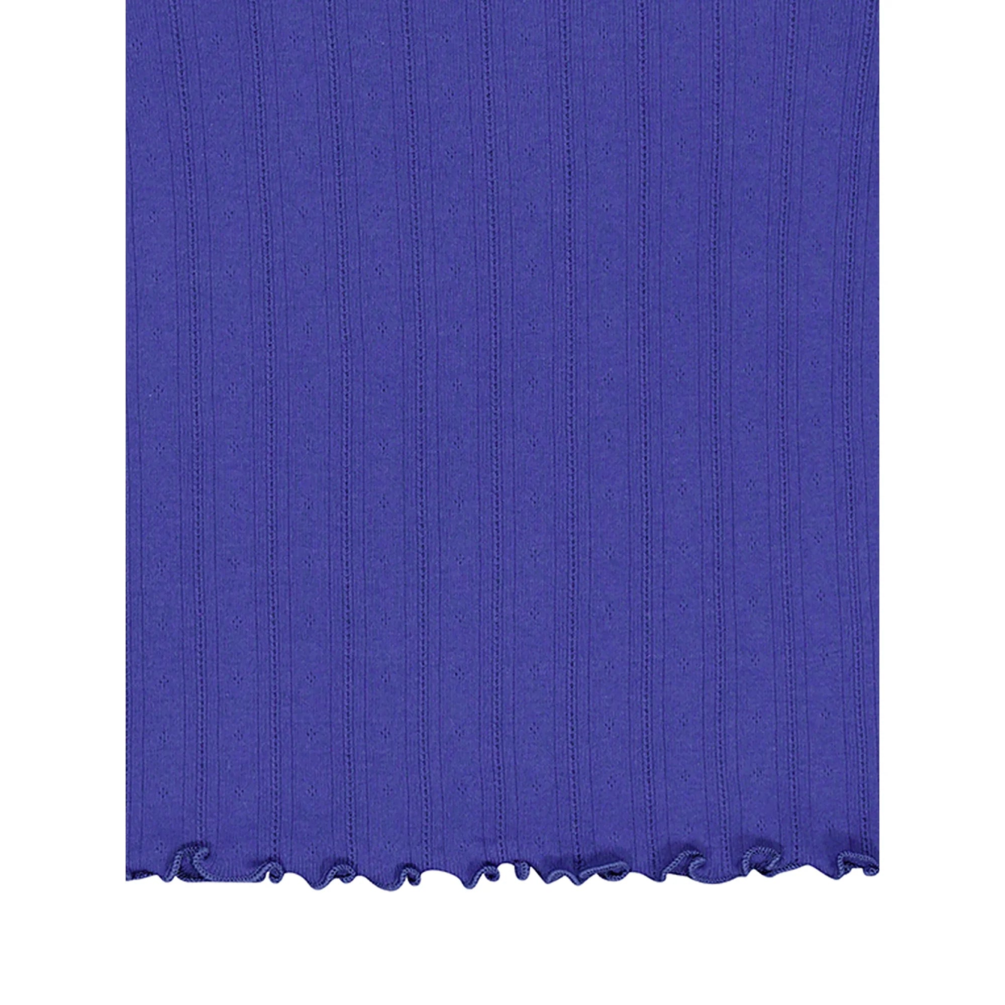 Wonder Nation Girls Short Sleeve Pointelle Trim Shirt, Sizes 4-18 & Plus  |   WTWL1012XA