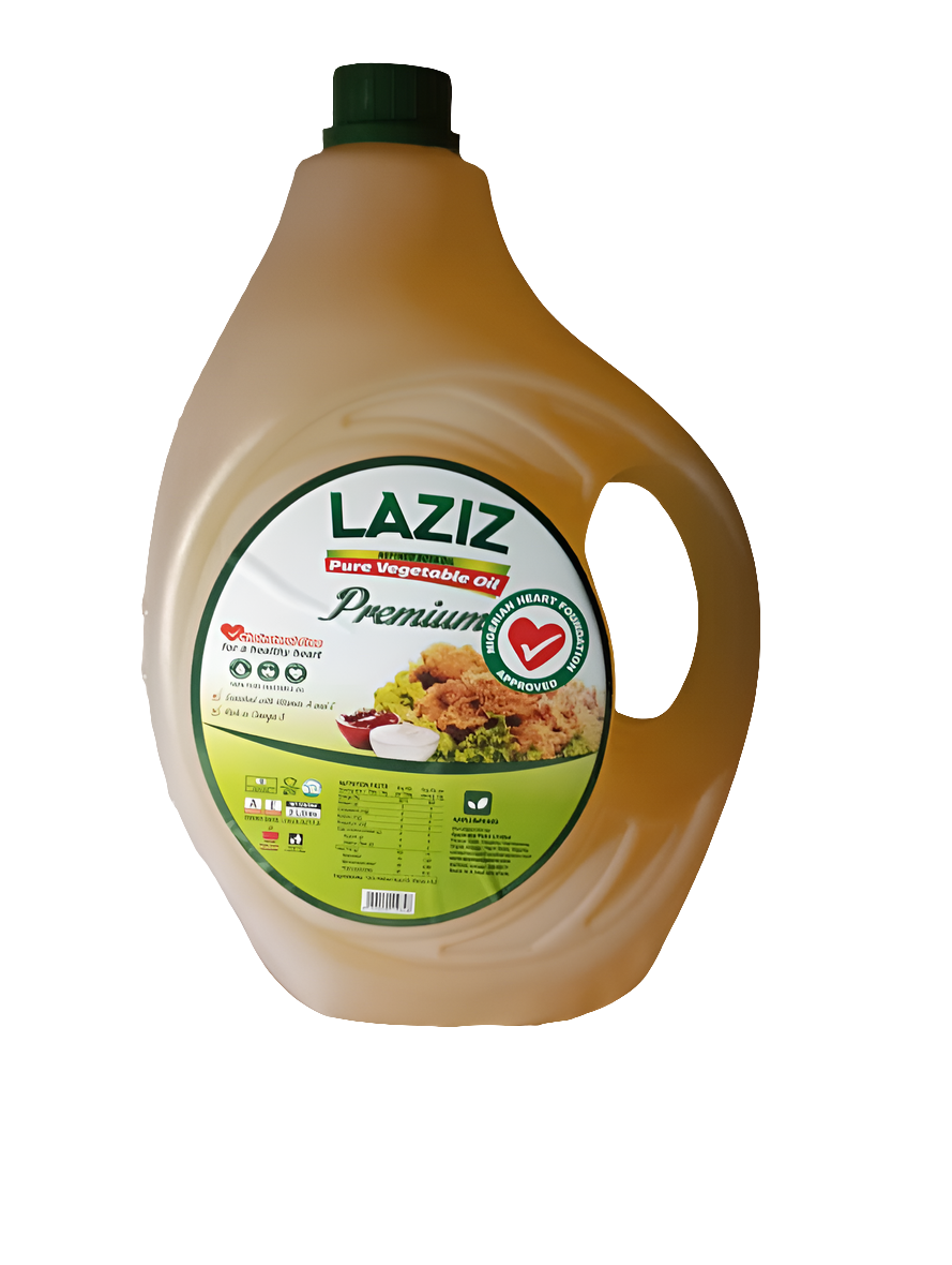 Laziz Pure Vegetable Oil Premium, 5Litres |GDS12a