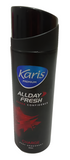 Karis Premium All Day Fresh Charge Body Deodorant 200ML, Black | TNB9a