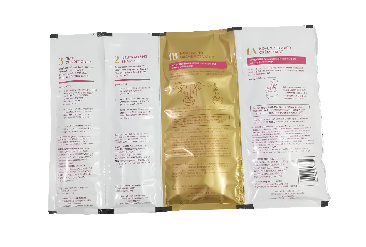 Lush Hair No Lye Relaxer Creme Base Infuse with Rooibos, Amla and Hibiscus Oil, 200g | UGM6a