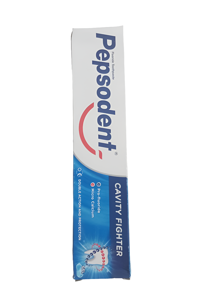 Fluoride Pepsodient Toothpaste Cavity Fighter, 130g | UCM10a