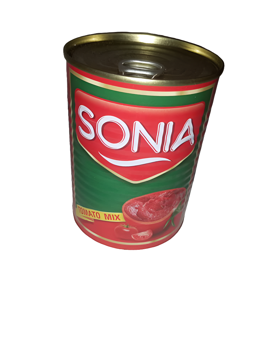 Sonia Tin Tomato 400g, (Half-Derica Can) Red | GDS8a