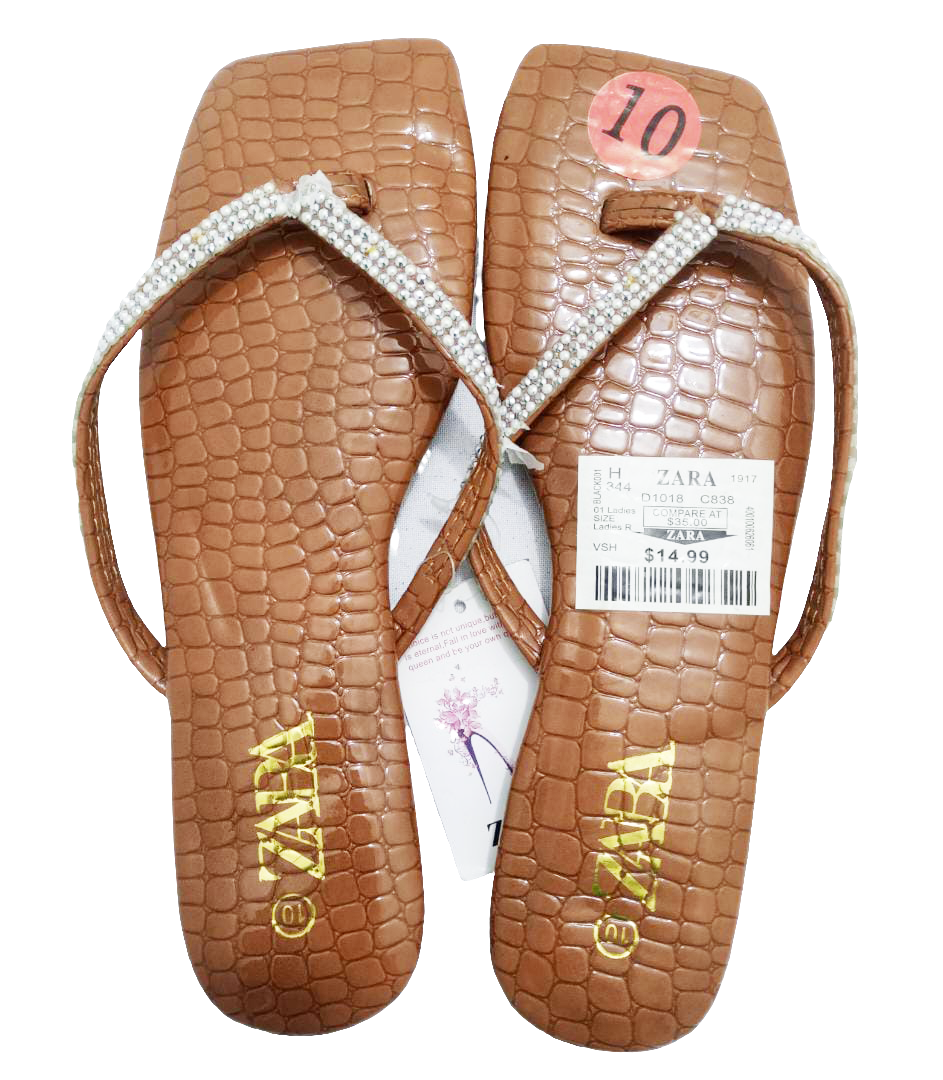 Elegant Zara Slippers Shoe | DNY1a