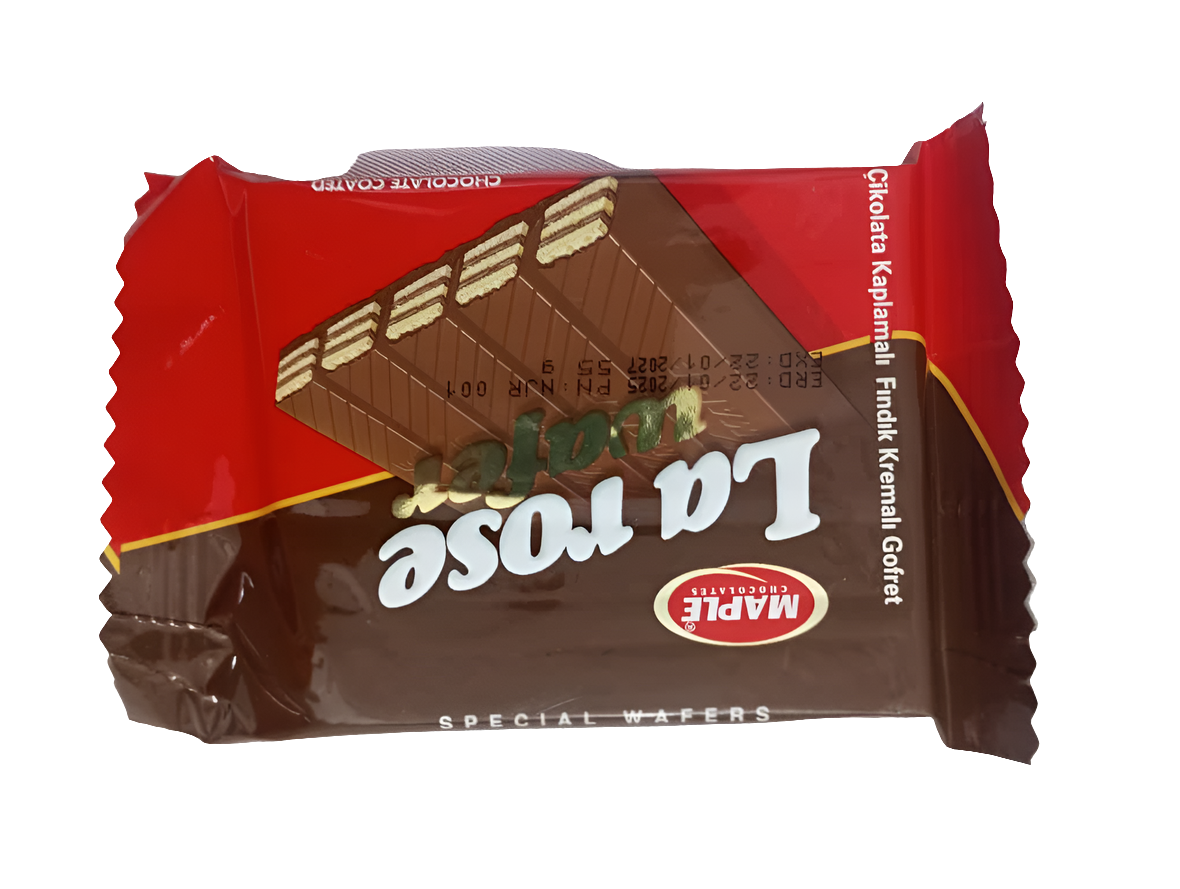 Maple Chocolate La Rose Wafer 57g, Red | UCM15a