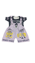 Up and Down Teddy Teddy Baby Wear, Blue and Purple| VBK10d