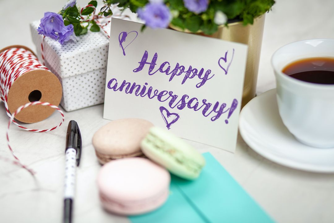 Happy Anniversary Gift Card