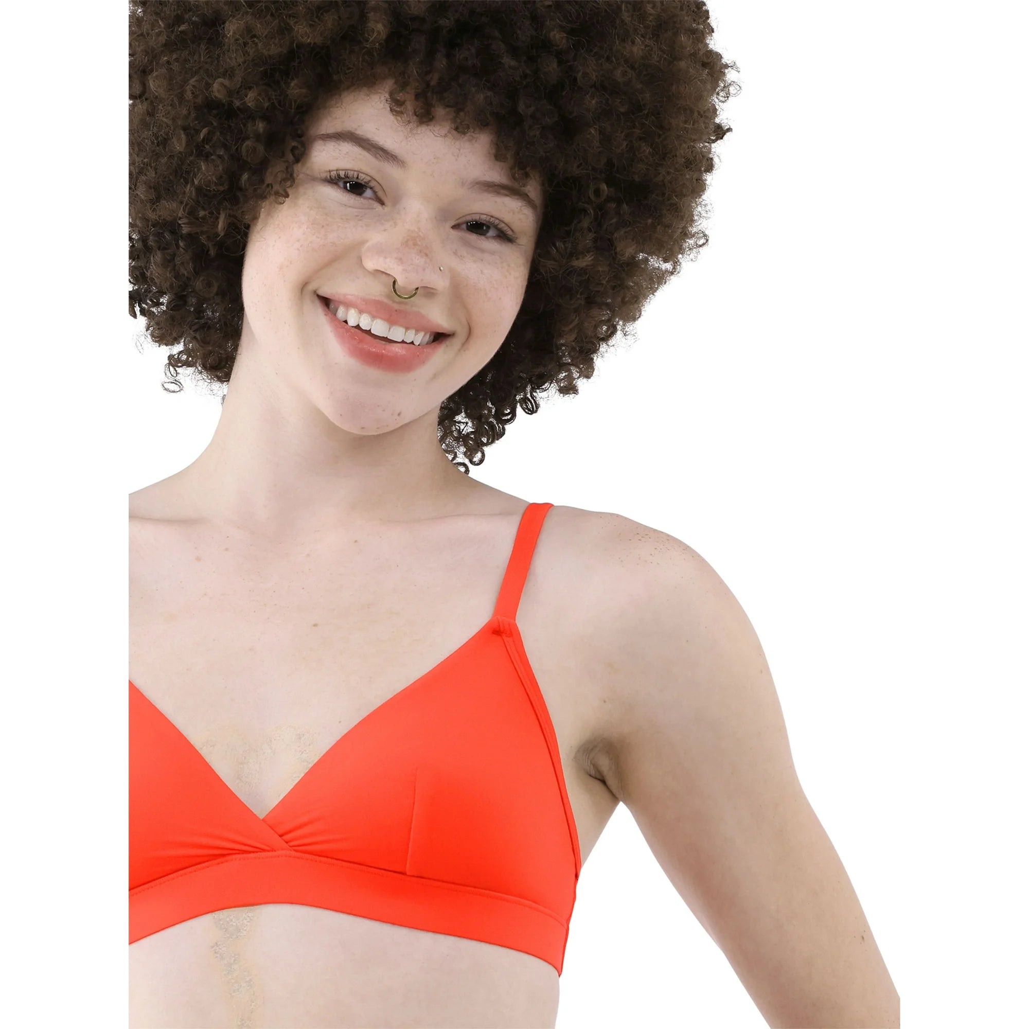 No Boundaries Fit Stretch Triangle Bralette, Women's  |   WTWL1124XA