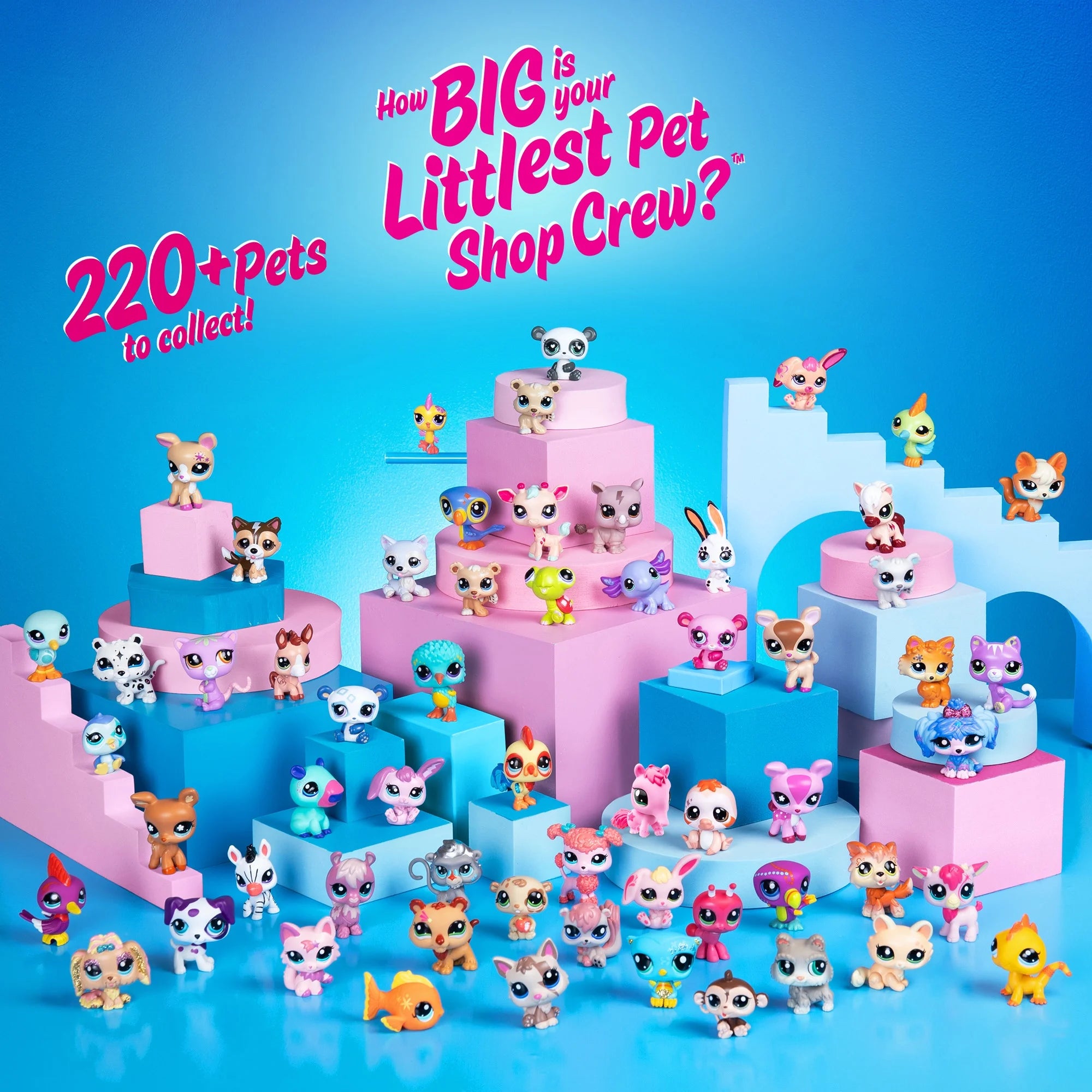 Littlest Pet Shop, Surprise Pet Pairs, Series 3, Mini Toy Figurines, Children Ages 4+, Multicolor  |  WTWL939XA