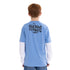 SpongeBob SquarePants Boys Graphic Layered Tee with Long Sleeves, Sizes 4-18 | WTWL935XA